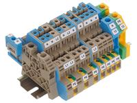 Triple-level terminal block IKD / three-wire installation terminals DLIS / Motor-connection terminal VMAK