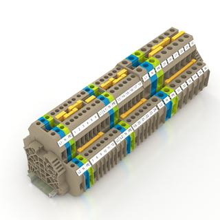 Double-level terminal blocks SRKD/SSLD 1000V AC/DC